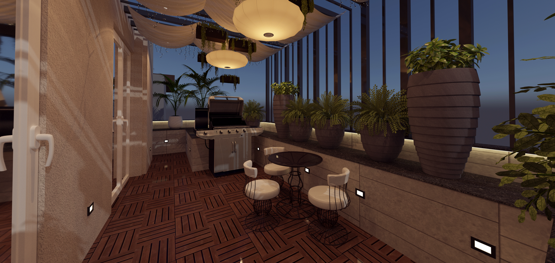 Kitchen Balcony 360°